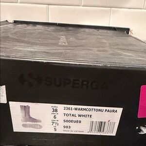 Superga Total White Shoes